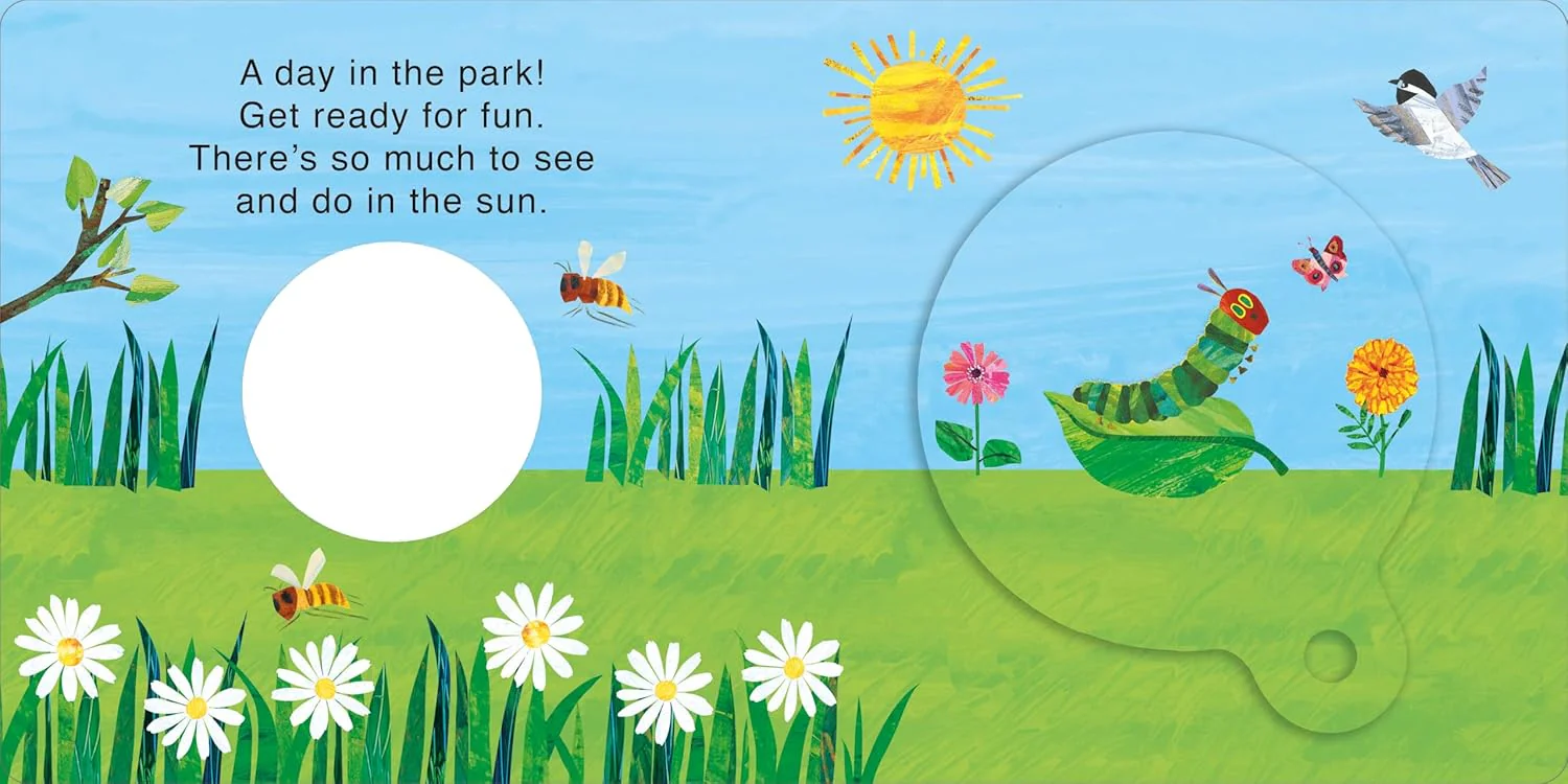 The Very Hungry Caterpillar – At the Park: A Magic Wheel Book (Board Book) - Image 3