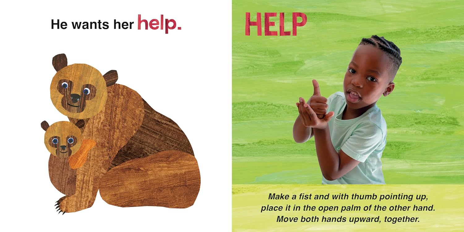 The Very Hungry Caterpillar's First Signs: ASL That Babies & Toddlers Can Use (Board Book) - Image 4
