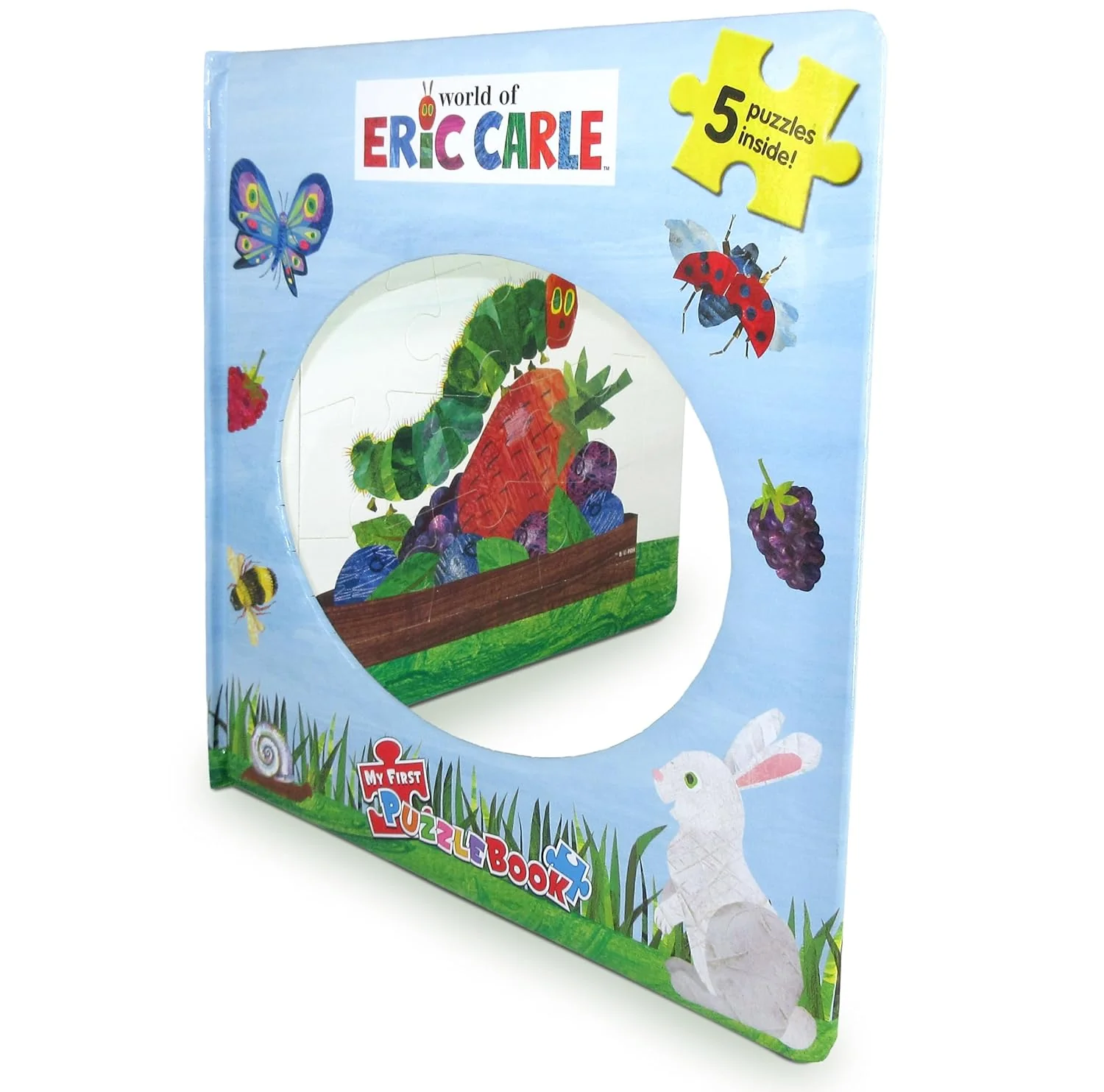 The World of Eric Carle My First Puzzle Book (10-Page Board Book, 5 Puzzles) Novelty Book – Picture Book - Image 5