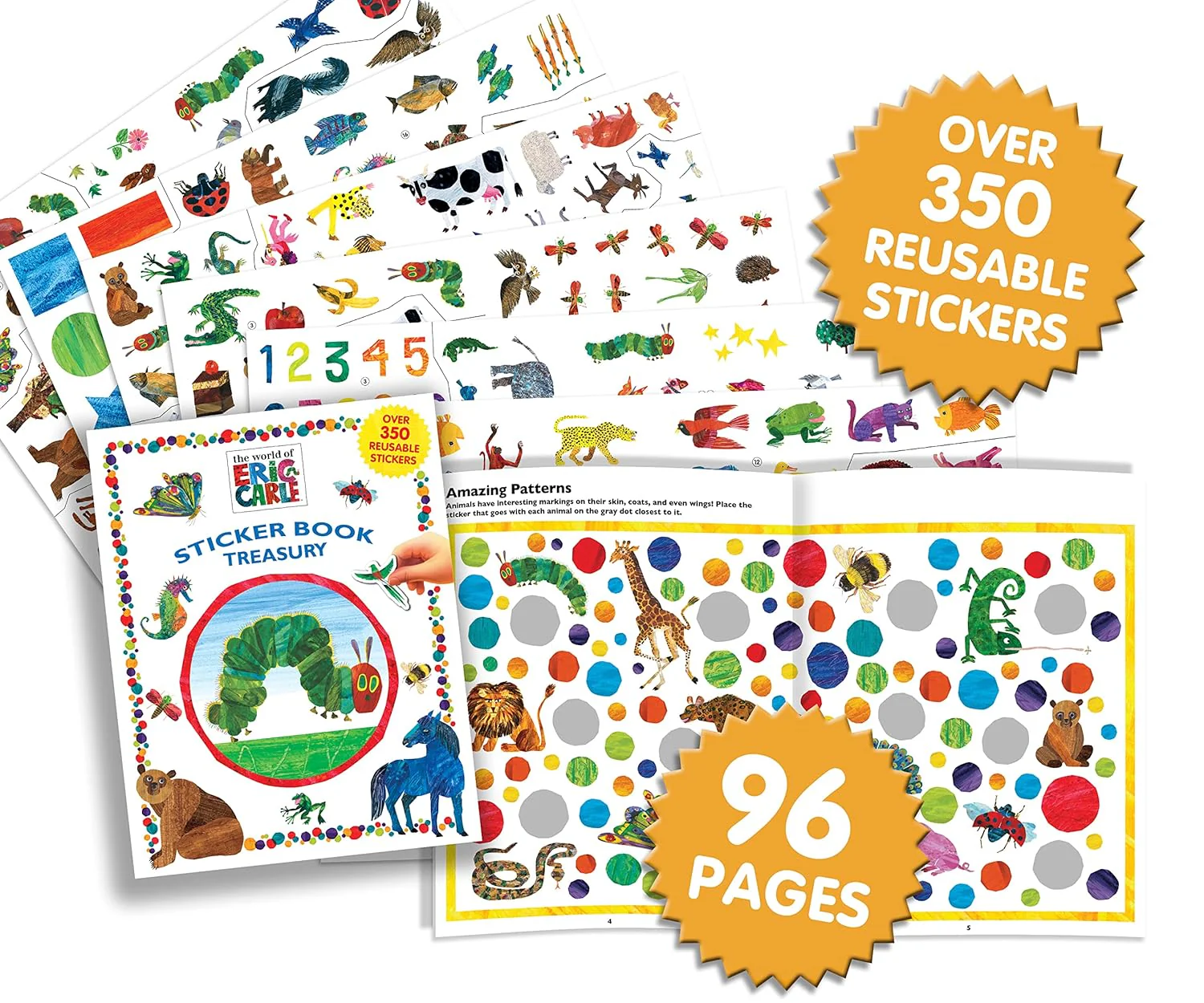 The World of Eric Carle Sticker Book Treasury – Paperback - Image 2