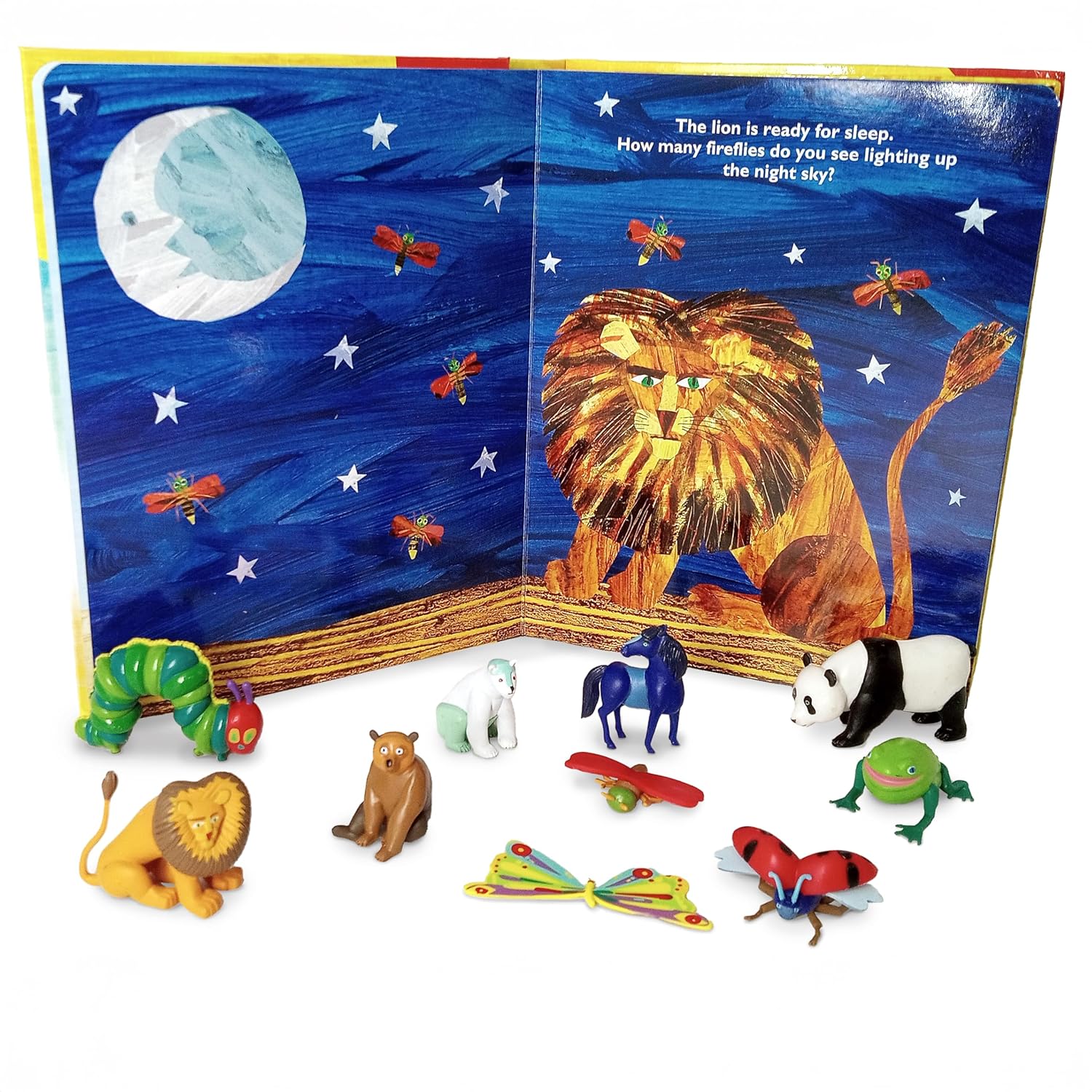 The World Of Eric Carle – With Storybook, 10 figurines, Playmat (My Busy Books) Board Book – Picture Book - Image 3
