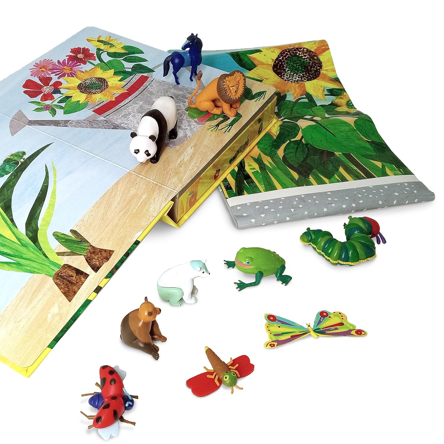 The World Of Eric Carle – With Storybook, 10 figurines, Playmat (My Busy Books) Board Book – Picture Book - Image 4