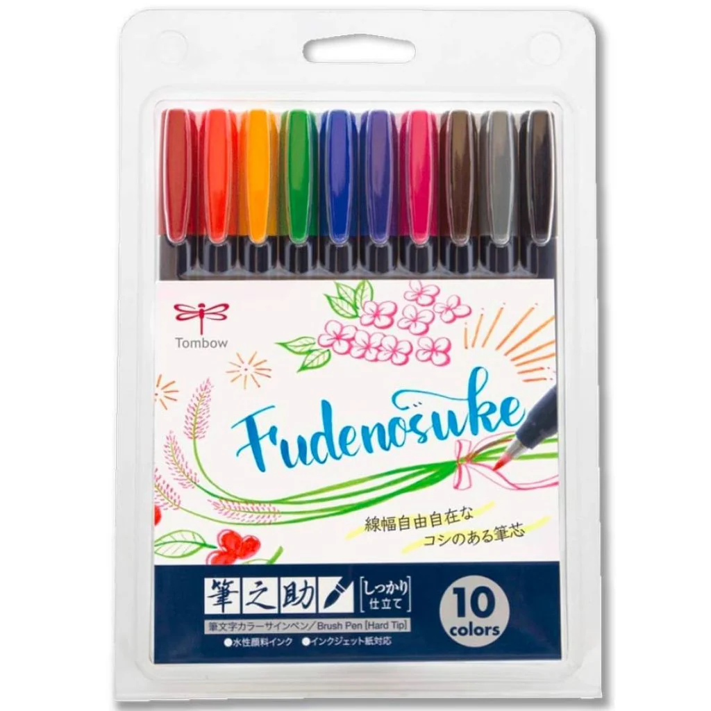TOMBOW FUDENOSUKE HARDTIP 10C WS-BH10C