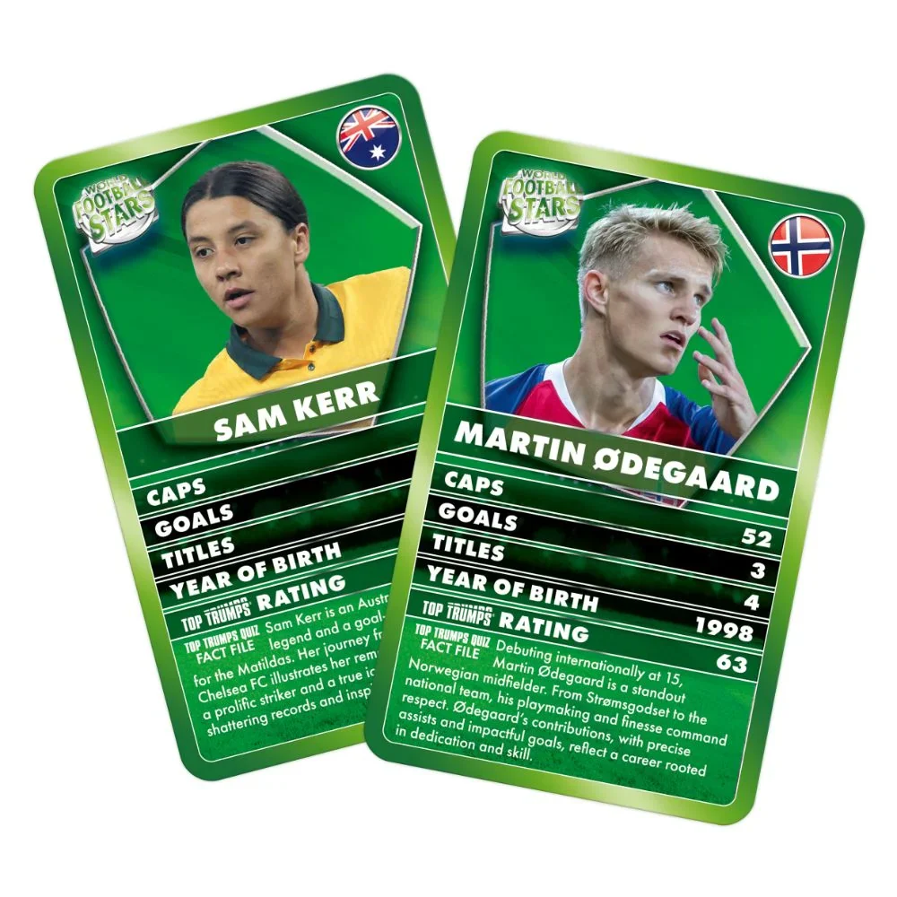 TOP TRUMP WORLD FOOTBALL STARS SPECIAL - Image 2