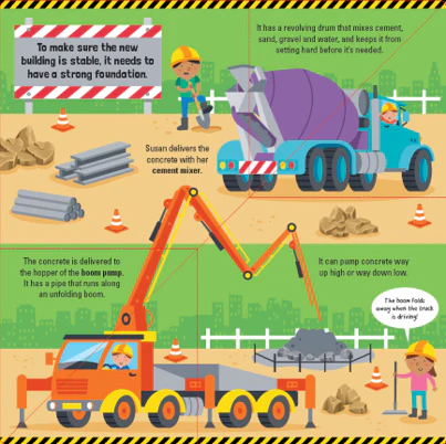 Trucks & Diggers - Giant Fold Out - Image 2