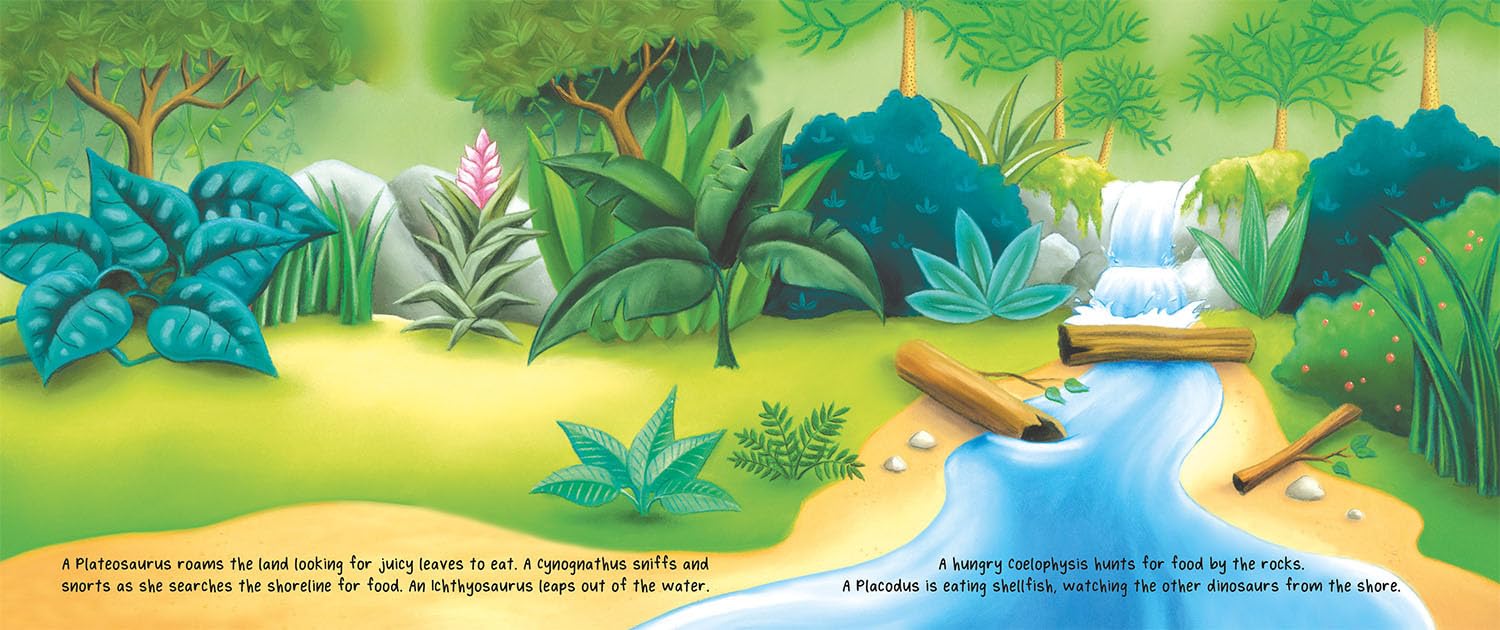 Two Windmills Limited Magnetic Dinosaur Island (Magnetic Play Learn) (Hardcover) - Image 3