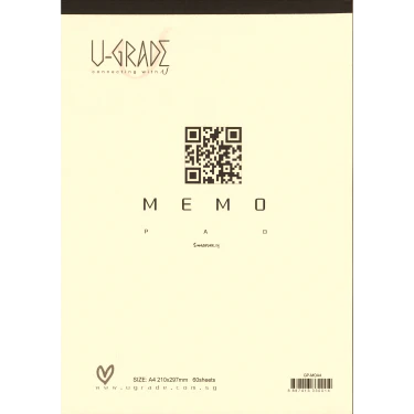U-GRADE MEMO PAD A5 GP-MO - Image 3