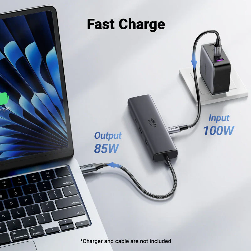 Ugreen 6-in-1 USB-C Hub CM512 - Image 2