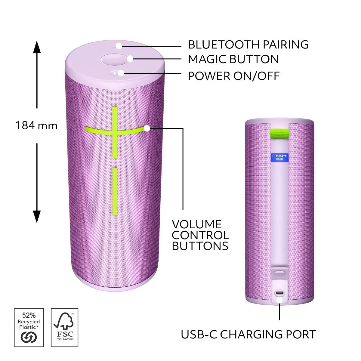 Ultimate Ears Boom 4 Portable Waterproof Bluetooth Speaker - Image 9