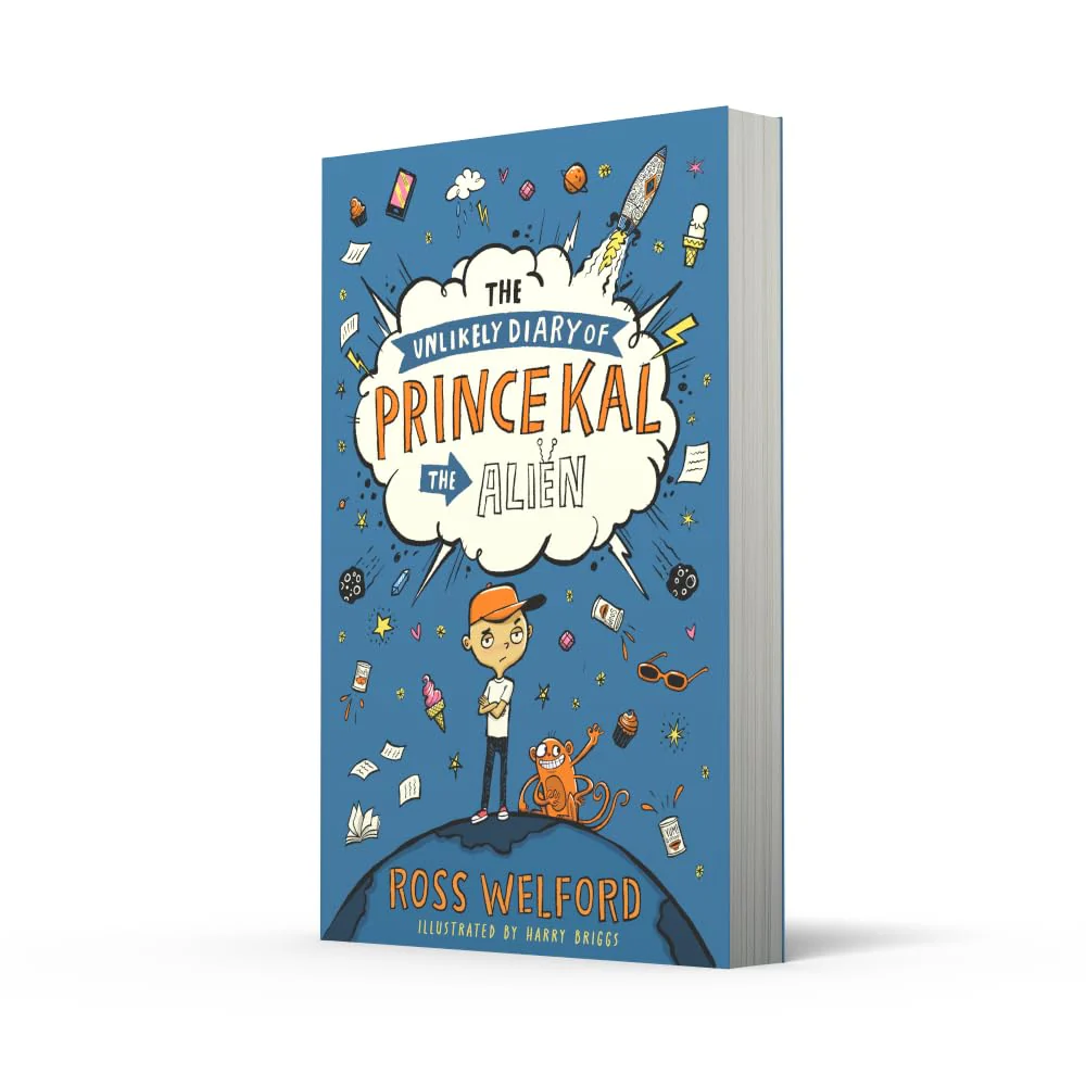 Unlikely Diary Prince Kal The Alien by Ross Welford - Image 2