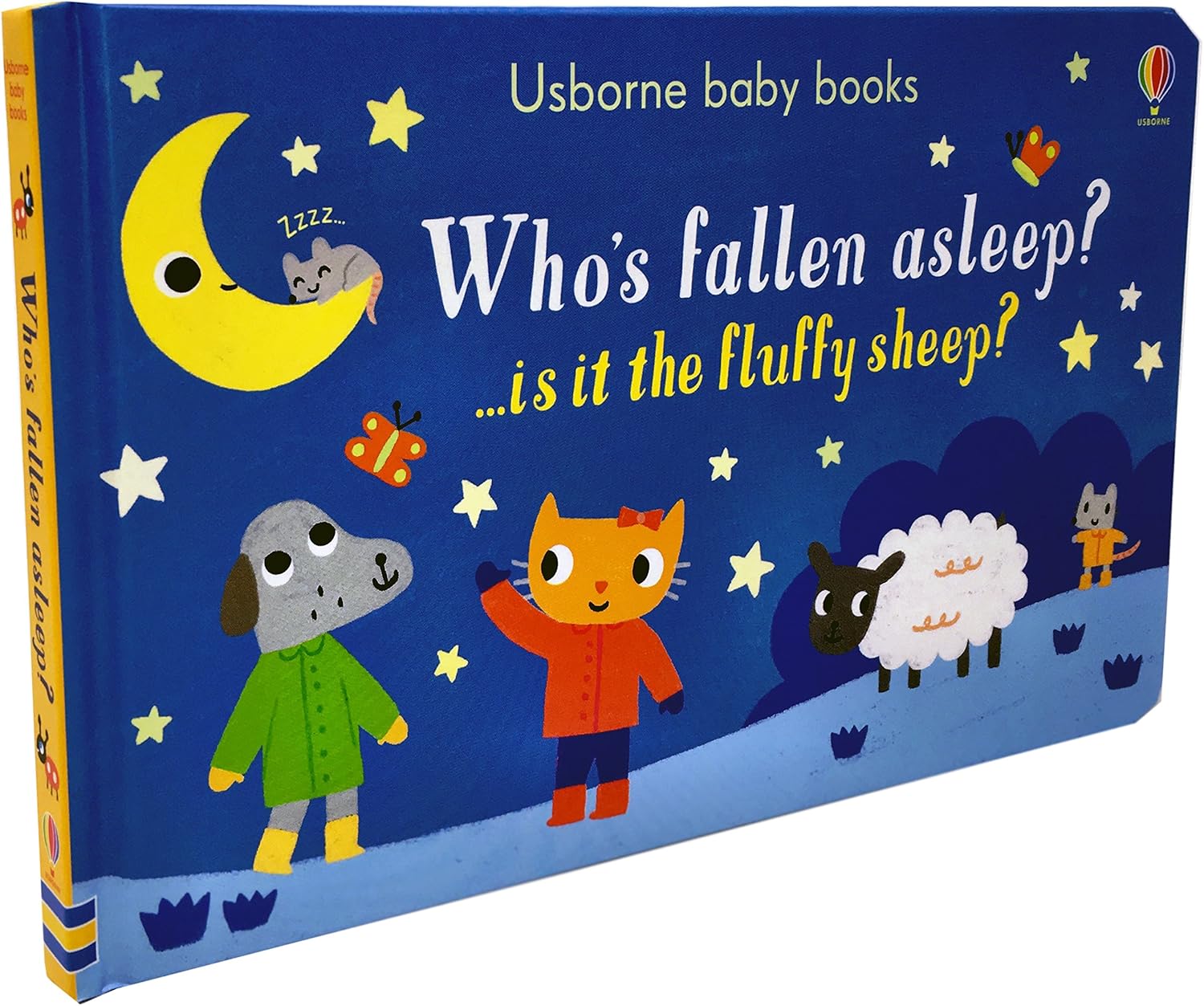 Usborne Baby Books (3 Books Set): Who's Wearing a Hat, Who's up in the Air, Who's Fallen Asleep - Image 3
