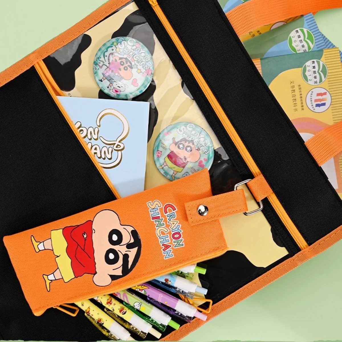 Uw Gzpl Ty Shinchan Tuition Bag W 2 Zip - Image 4