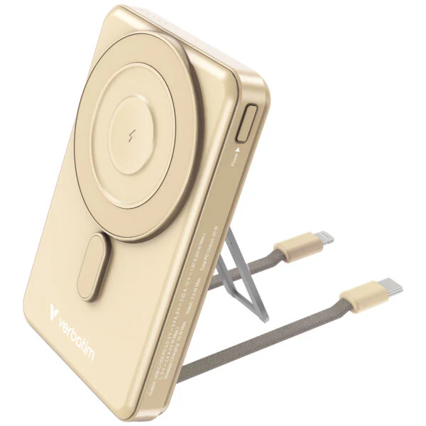 Verbatim 5-in-1 Charge ‘n’ Go 10000mAh Magnetic Wireless Power Bank - Image 9