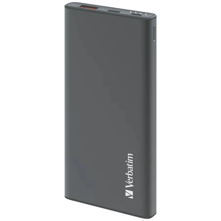 Verbatim Powerbank 10000mAh 20W PD & QC 3.0 Powerbank - Dark Gray