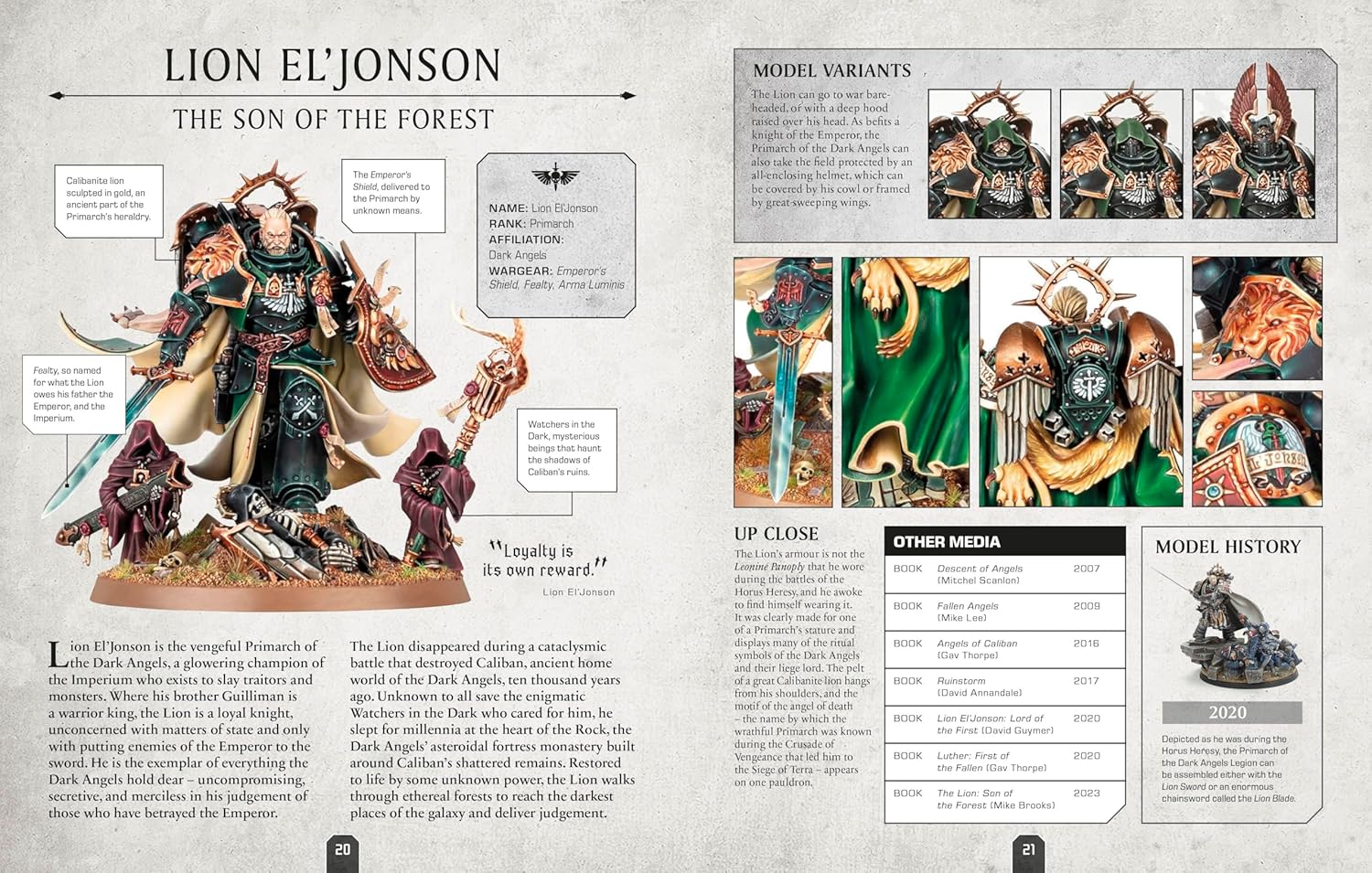 Warhammer 40,000 Character Encyclopedia: The Instant Sunday Times Bestseller! Includes Lieutenant Titus Miniature (Hardcover) - Image 3