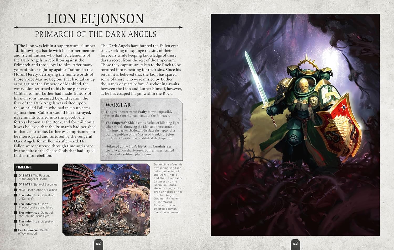 Warhammer 40,000 Character Encyclopedia: The Instant Sunday Times Bestseller! Includes Lieutenant Titus Miniature (Hardcover) - Image 4
