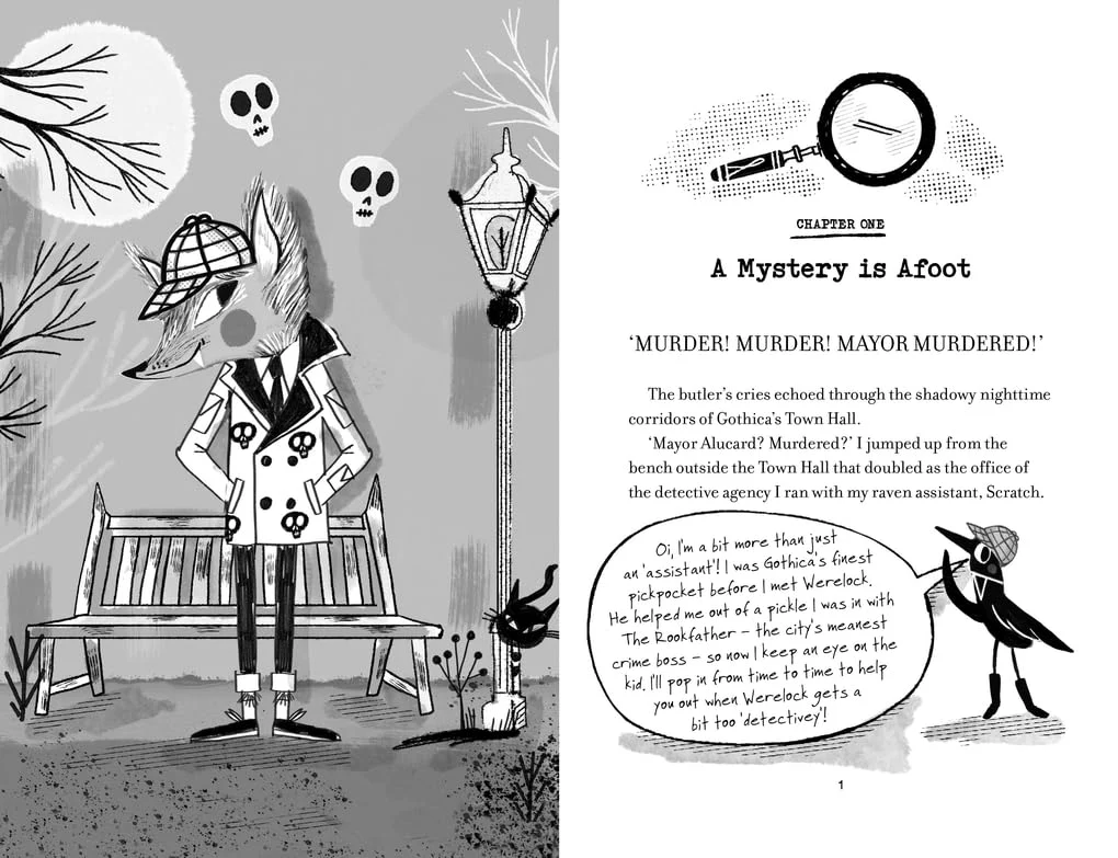 Werelock & Scratch 01: Robbery Most Puzzling (Paperback) - Image 3