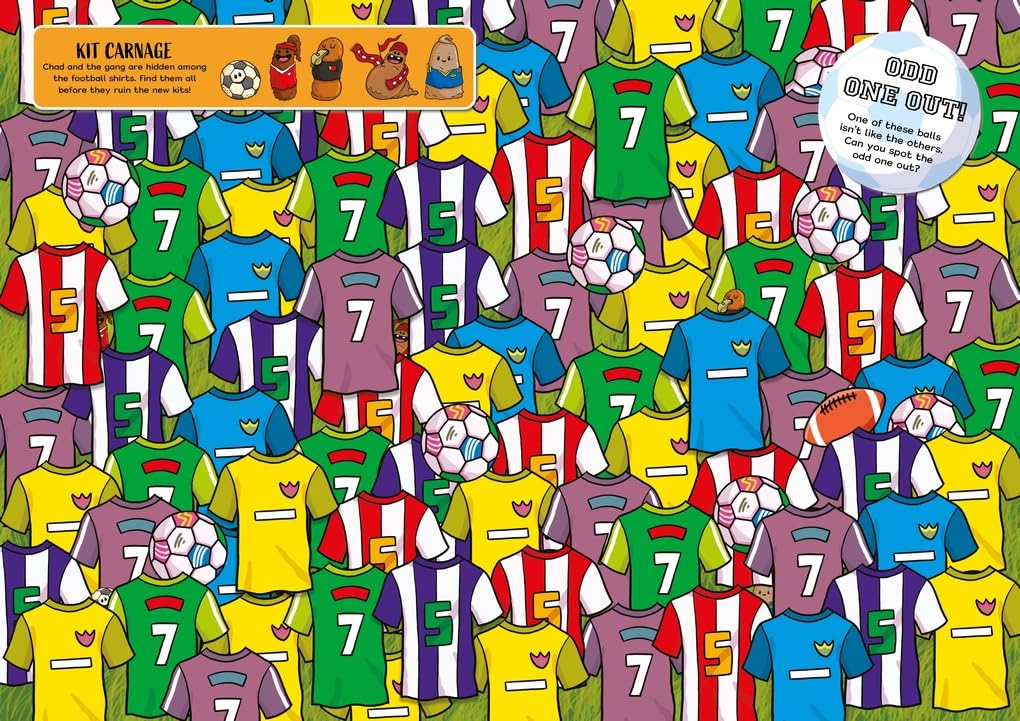 Where's the Football Poo?: A Search and Find Book (Where's the Poo...?) Paperback - Image 3