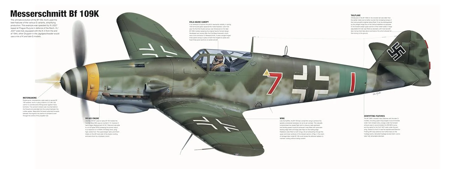 World War II Military Aircraft: Highly-Detailed Gatefold Artworks (Hardcover) - Image 3