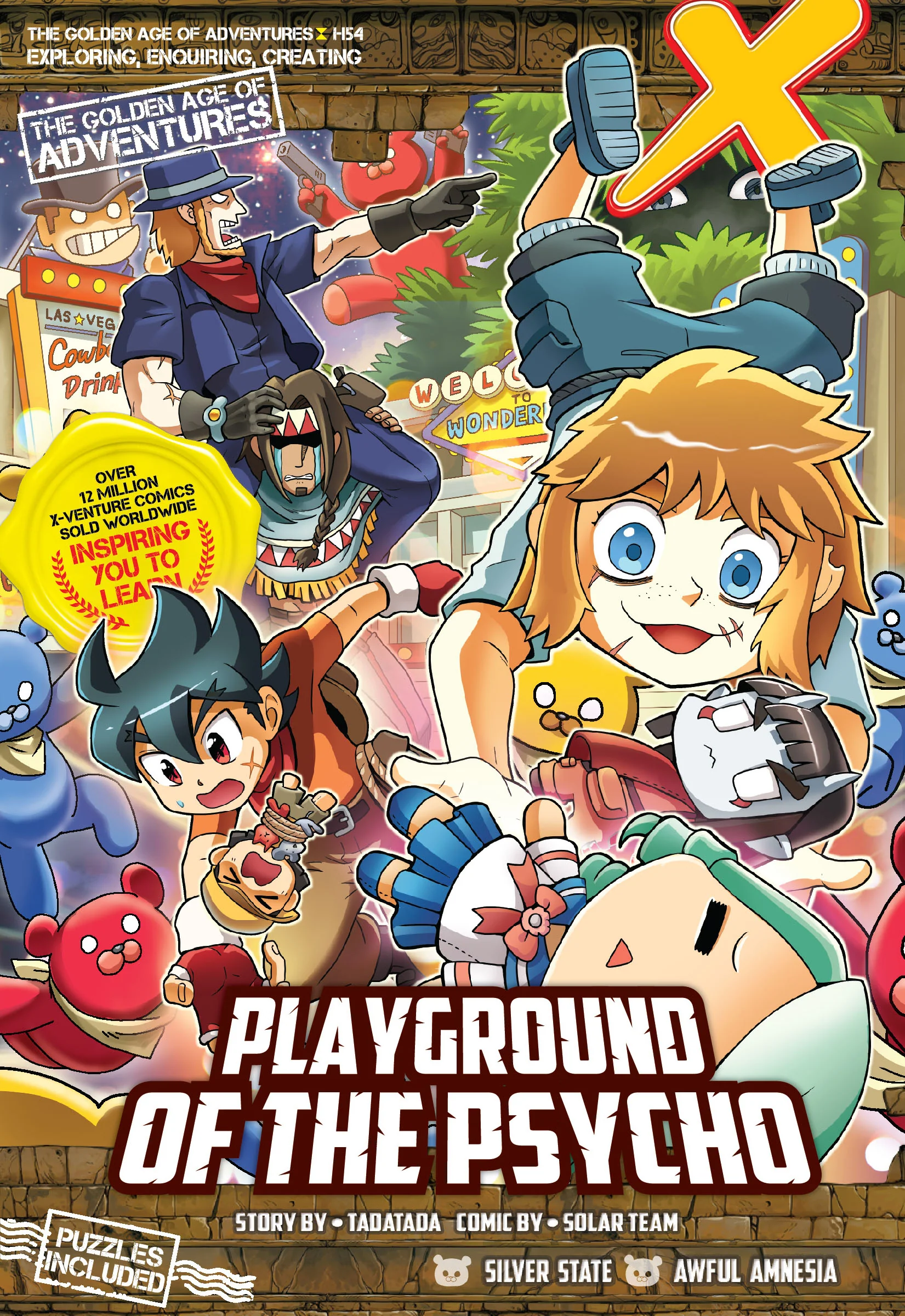 X-Venture The Golden Age Of Adventures 54: Playground Of The Psycho