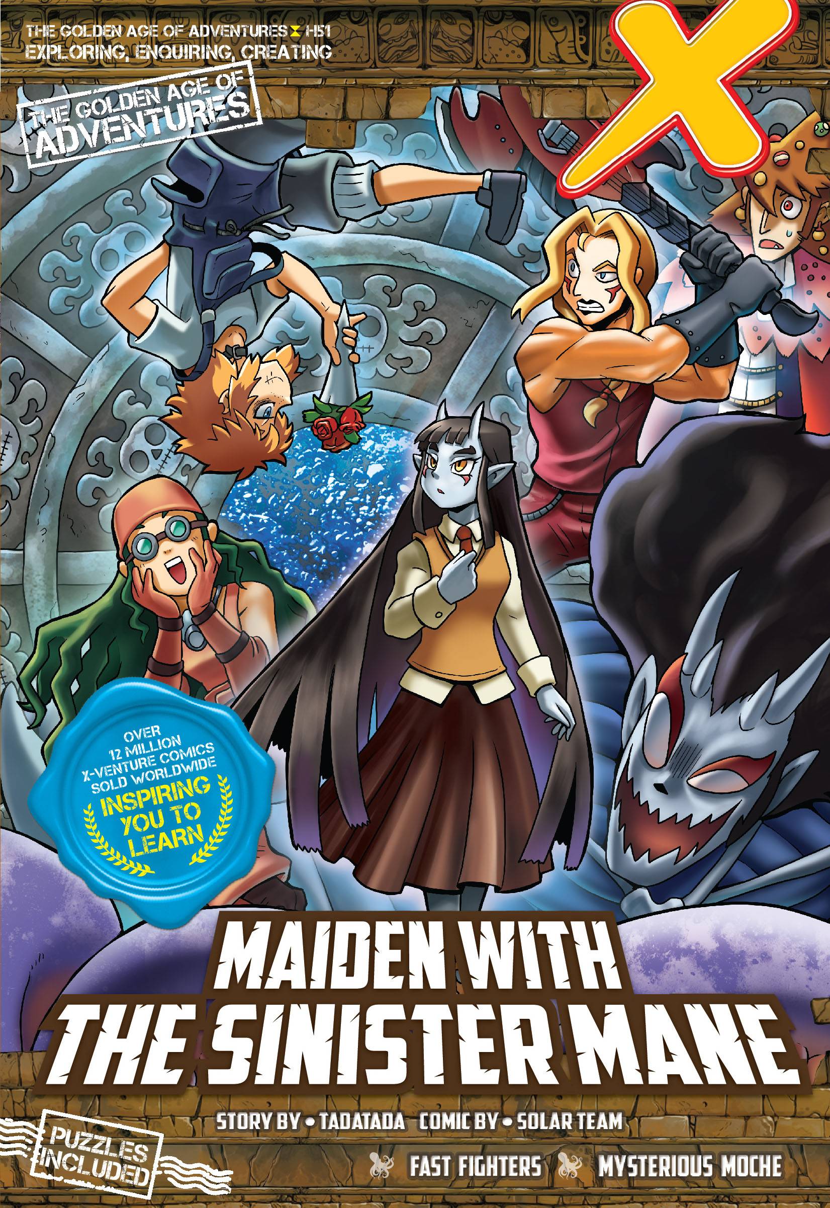 X-Venture The Golden Age Of Adventures 51: Maiden With The Sinister Mane